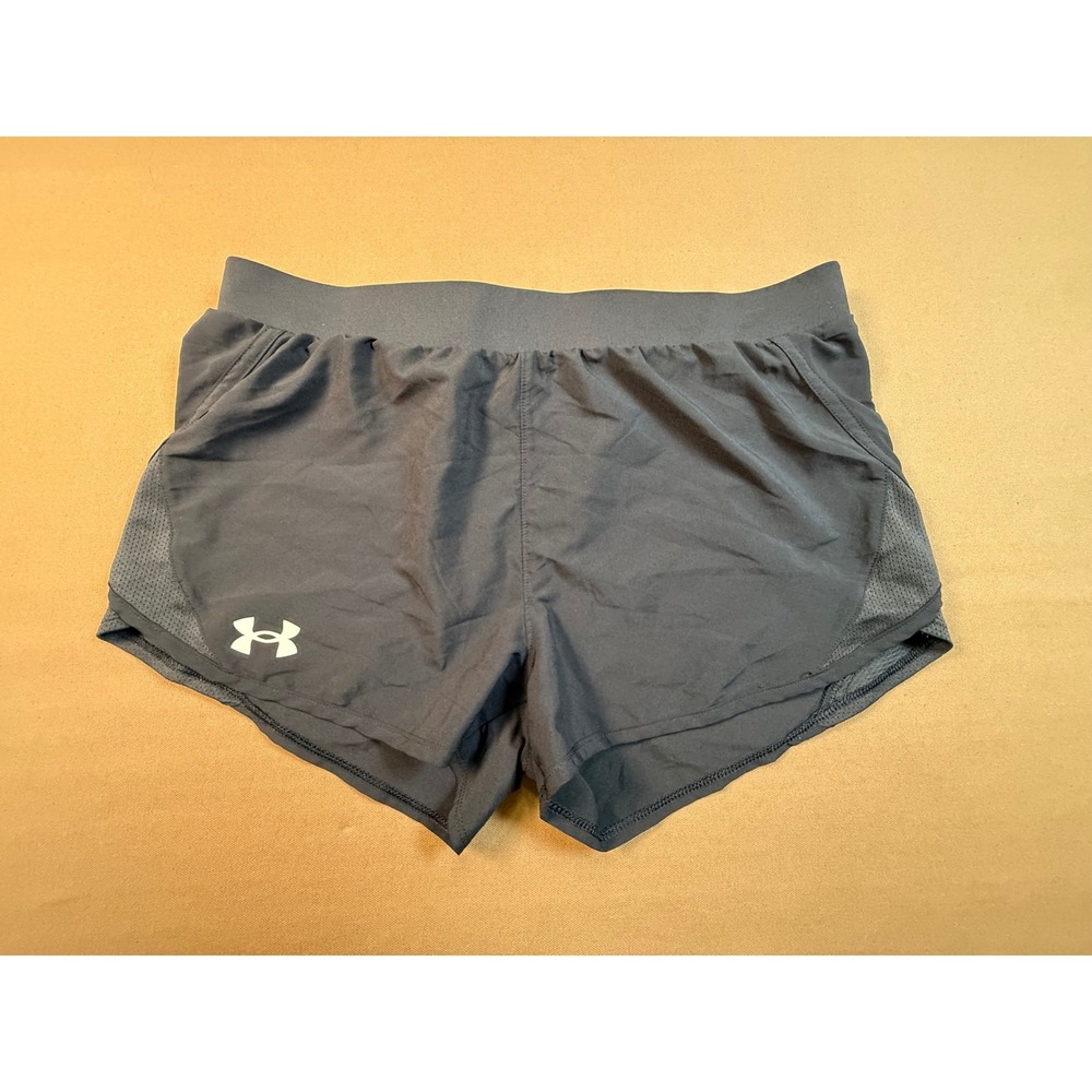 Under Armour Kids Athletic Running Shorts Gray‎ Activewear